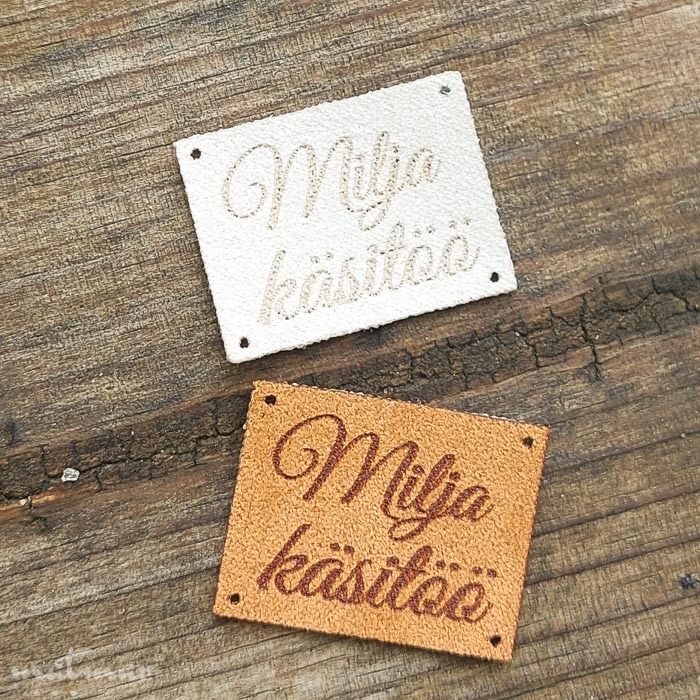 Kunstnahast silt - oma logo või kujundusega