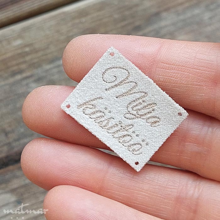 Kunstnahast silt - oma logo või kujundusega-2