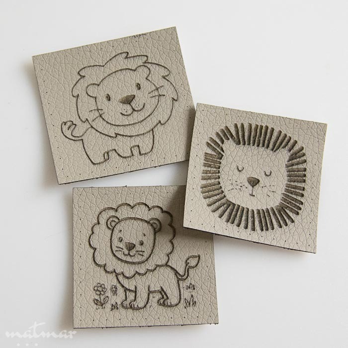 Kunstnahast silt – oma logo või kujundusega