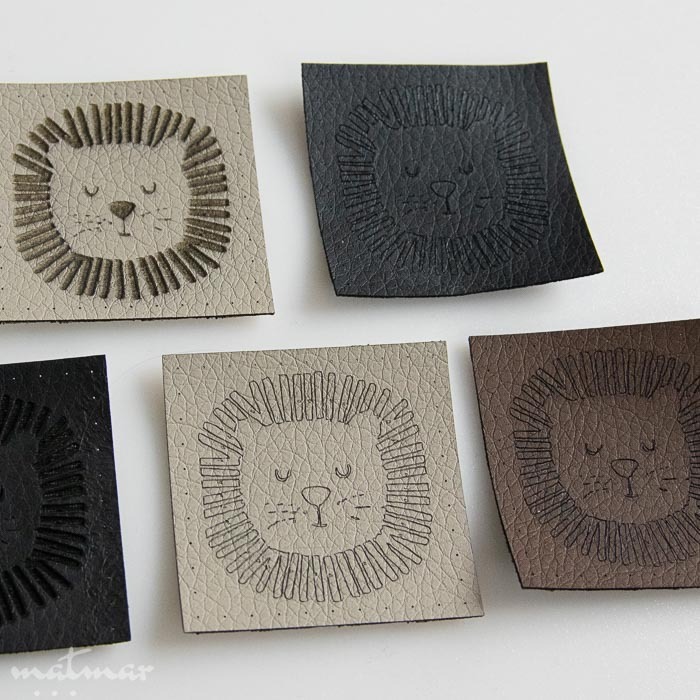 Kunstnahast silt – oma logo või kujundusega