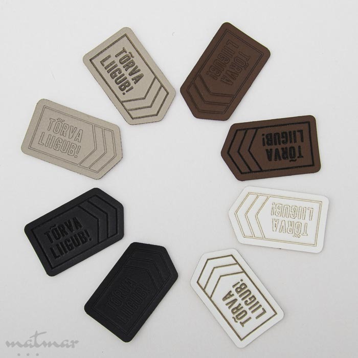 Kunstnahast silt – oma logo või kujundusega