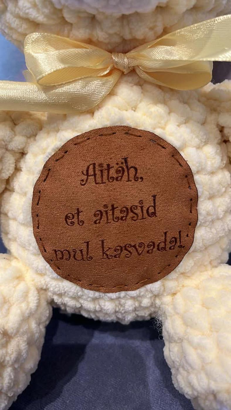 Kunstnahast  eritellimus silt oma logo või kujundusega