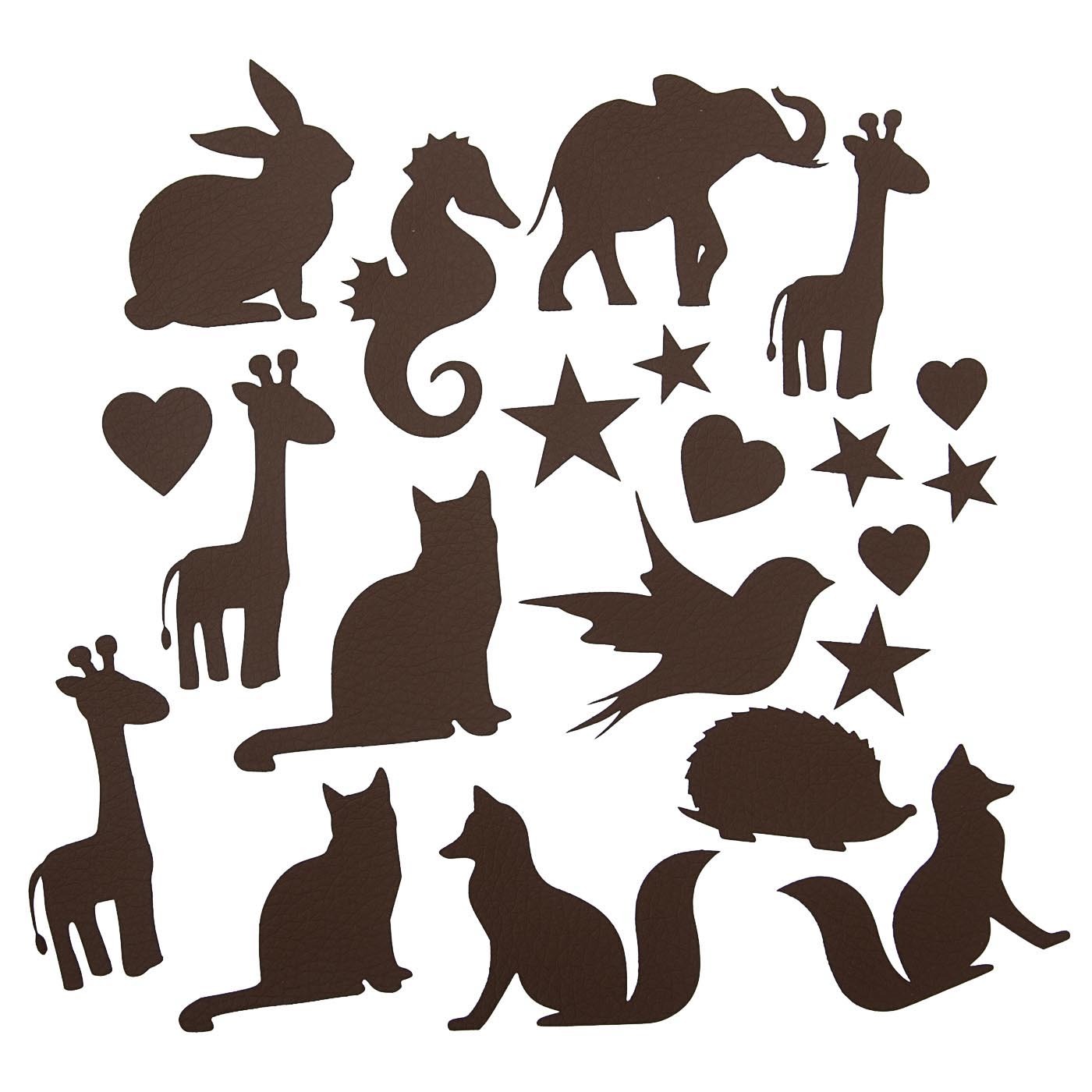 Tumepruunist kunstnahast eritellimus silt oma logo või kujundusega